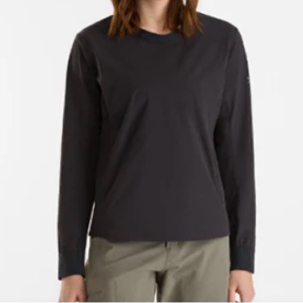 Arcteryx Gamma Lightweight Pullover Crewneck Small Black